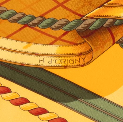 Hermès, scarf "Grand tenue".