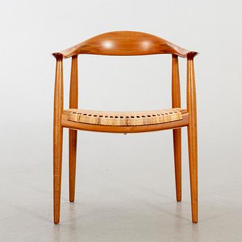 HANS J WEGNER, Karmstol, "The Chair" för Johannes Hansen, Danmark, 1950-tal.