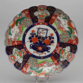 FAT, porslin, Japan, omkring 1900.