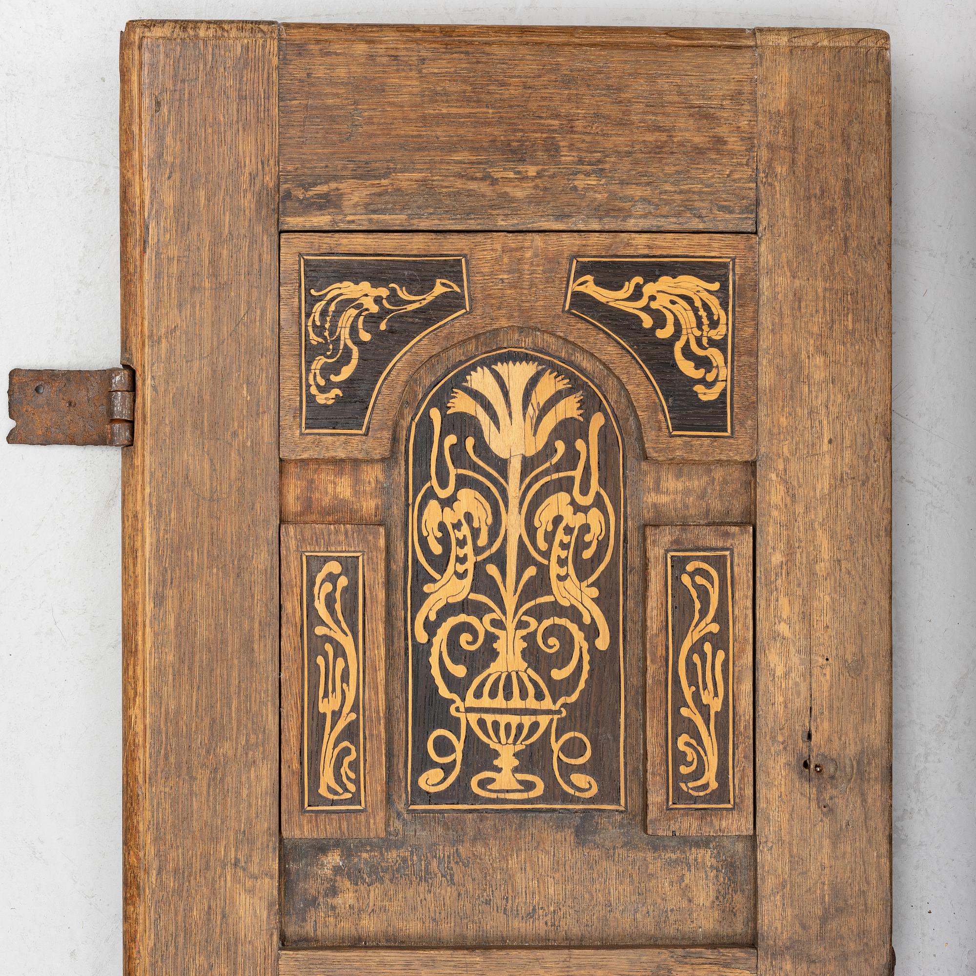 Doors, a pair, Renaissance style.