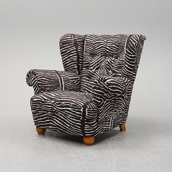 A lounge chair from OH Sjögren, second half of the 20th Century.