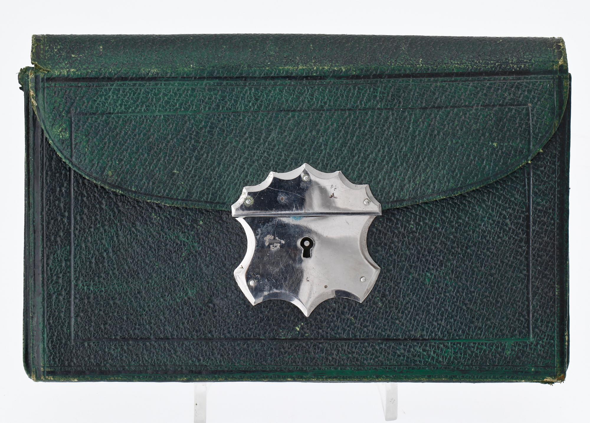 PORTMONNÄ, läder, 1900-tal.