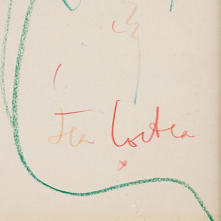Jean Cocteau, "Faune à l’oeil vert".