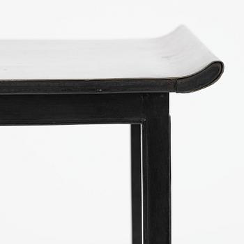 Firma Svenskt Tenn, a pewter top tea table model "A 423", Stockholm, 1930s.