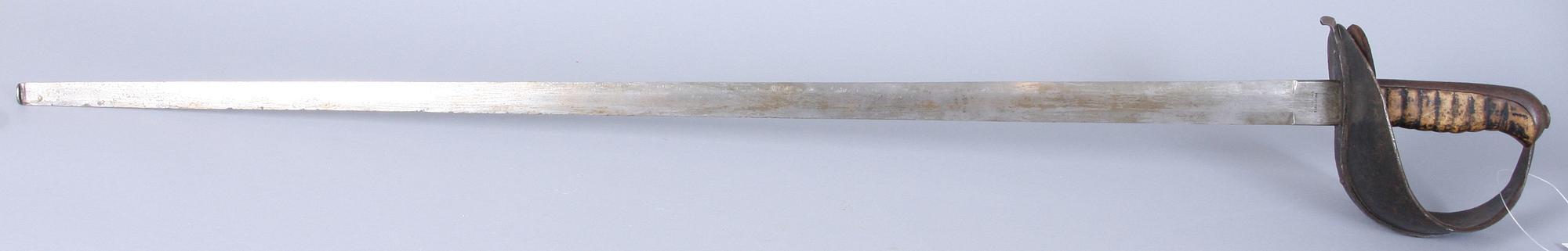 SVÄRD, 1800-/1900-tal. Blad märkt Eskilstuna.