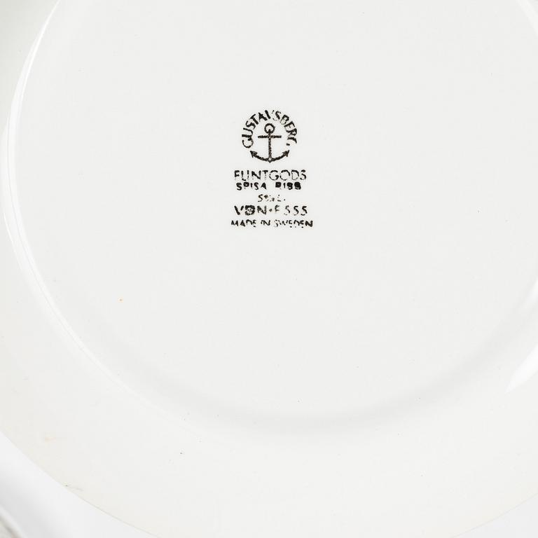 Stig Lindberg, A 27 piece coffee service, “Spisa Ribb”, Gustavsberg, 1955–74.