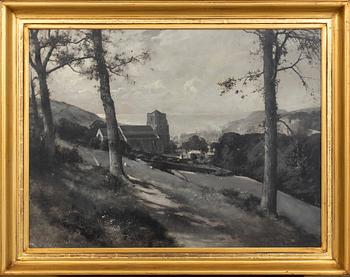 UNKNOWN ARTIST, a signed oil on canvas. - Bukowskis
