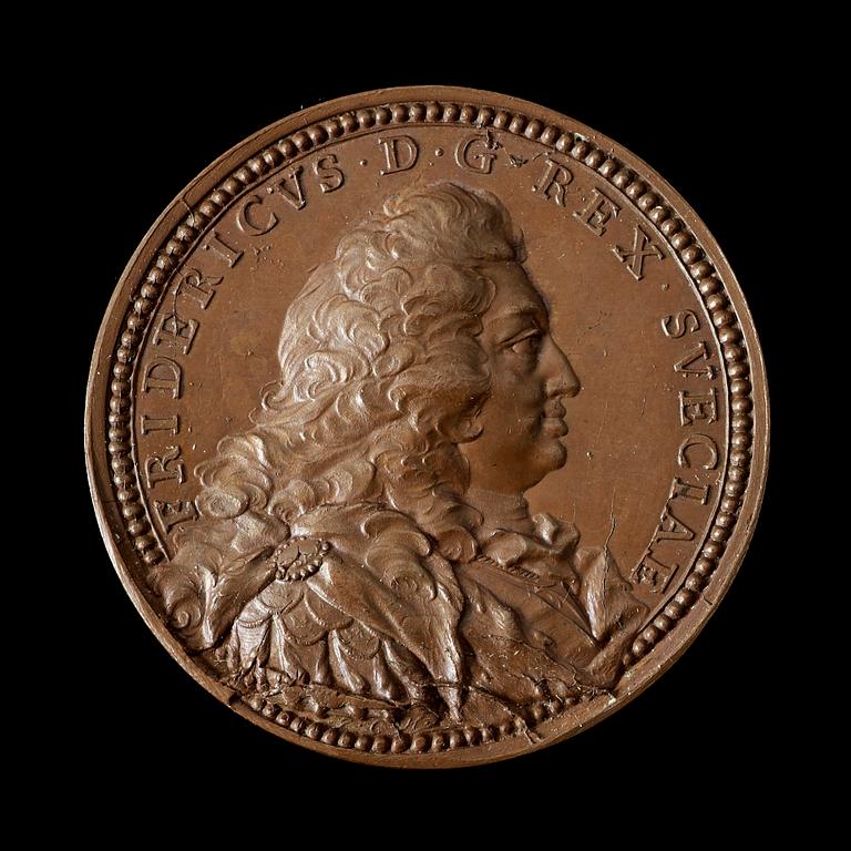 Kungl Vetenskapsakademiens prismedalj 1763.