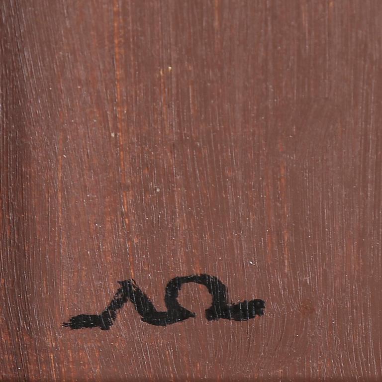 ARNE ÖDBERG, oil on panel, signed with monogram. Dated -54 verso.