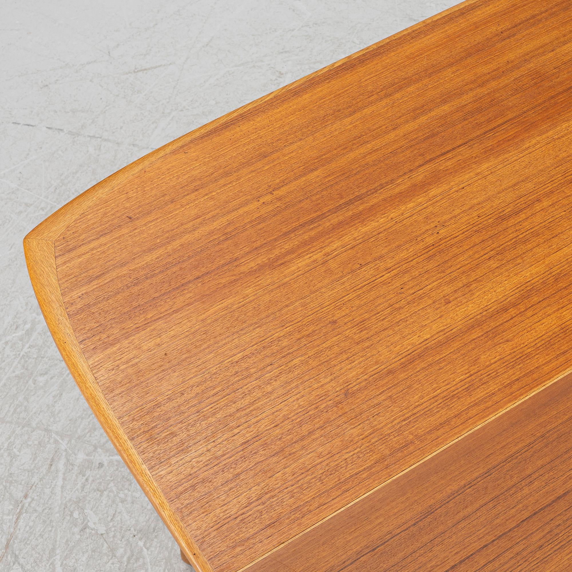Dining table, Scandinavia, mid-20th century.