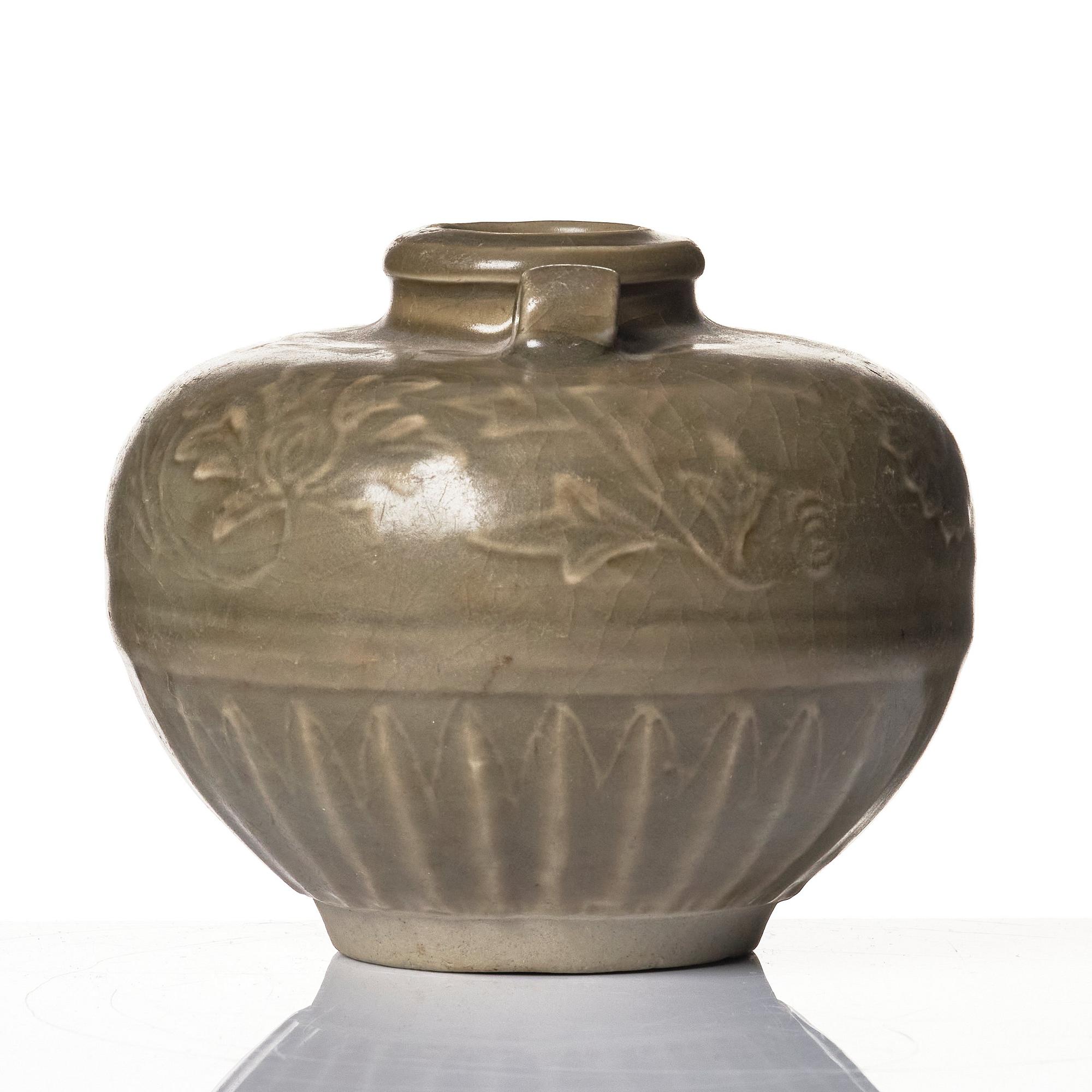 Kruka, keramik. Sydostasien, 1400-/1500-tal.