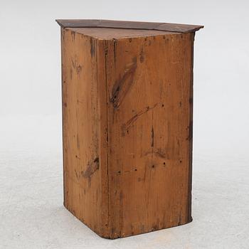 Corner cabinet, dated 1769.