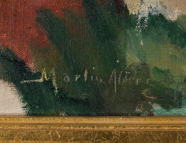 MARTIN ÅBERG, olja på duk, sign.