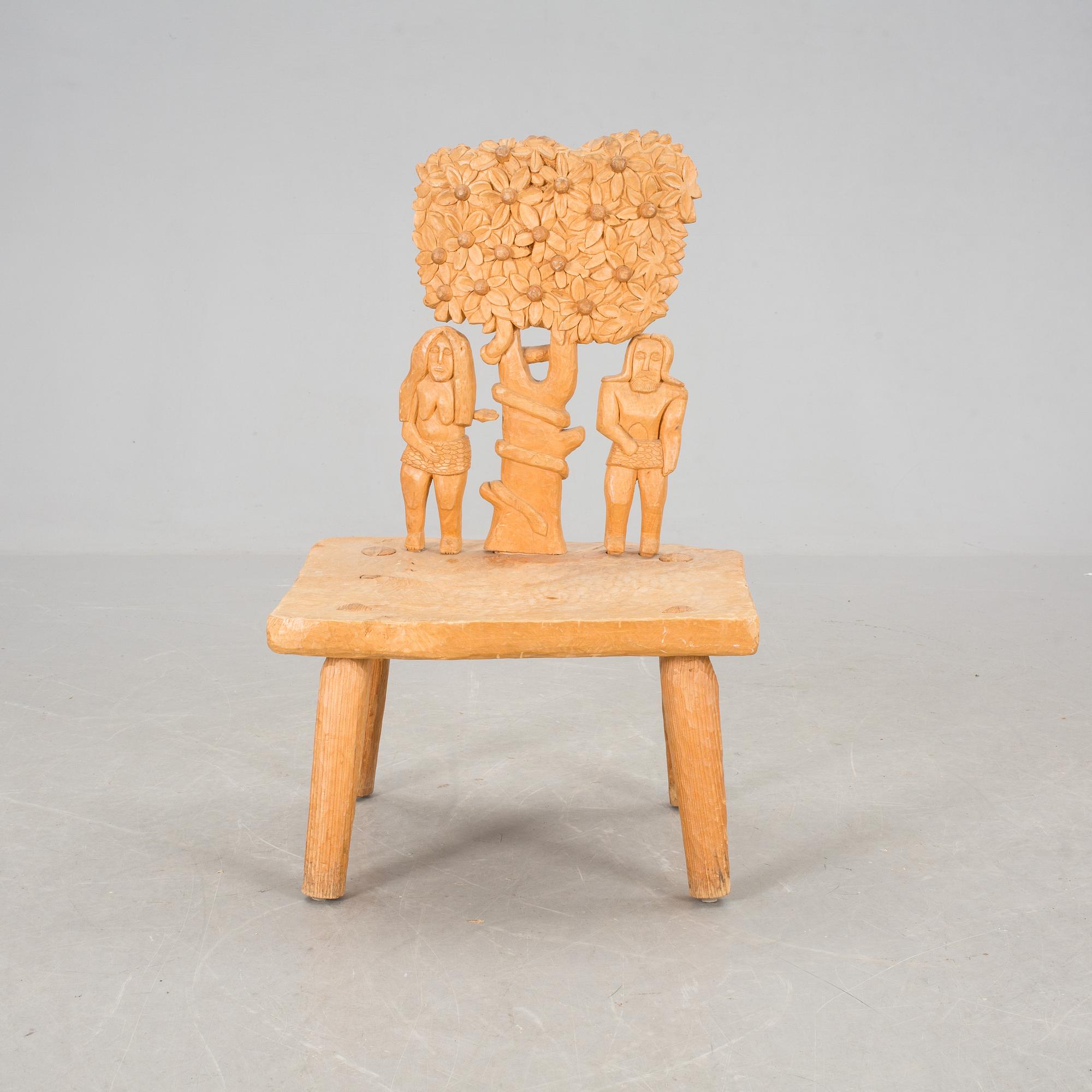 STOL, OKÄND KONSTNÄR, 1900-tal.