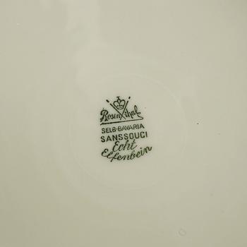 KAFFESERVIS, 64 delar, porslin, Rosenthal, Tyskland, 1900-talets första hälft.