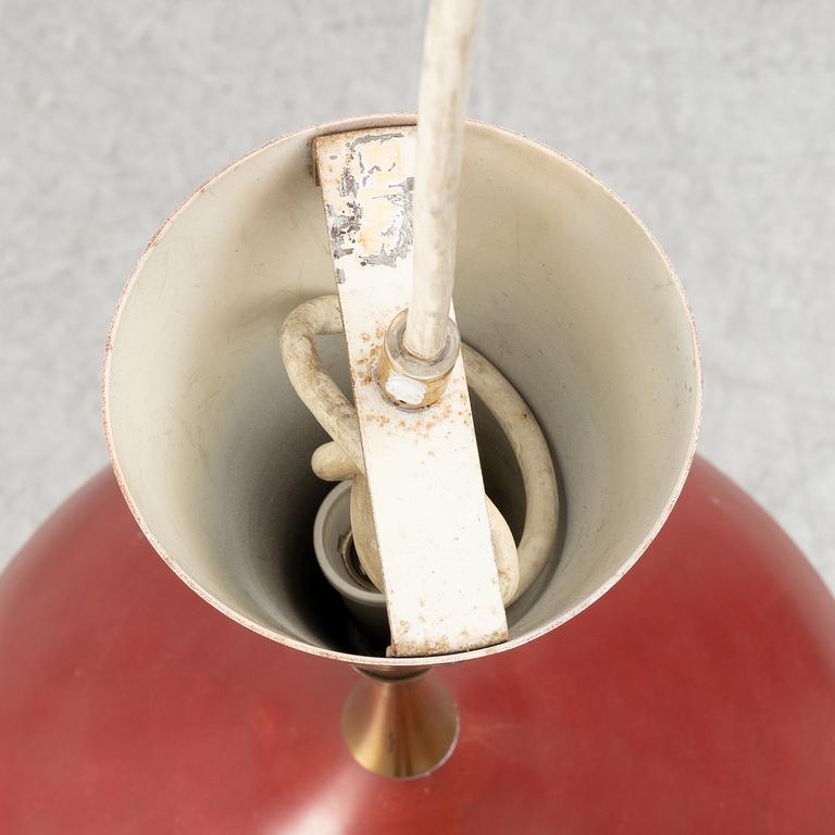 Asea, a ceiling lamp, model "A 2825", Sweden, 1950s-60s.