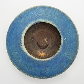 Francesca Mascitti-Lindh, A stoneware flower dish, signed FML Arabia.