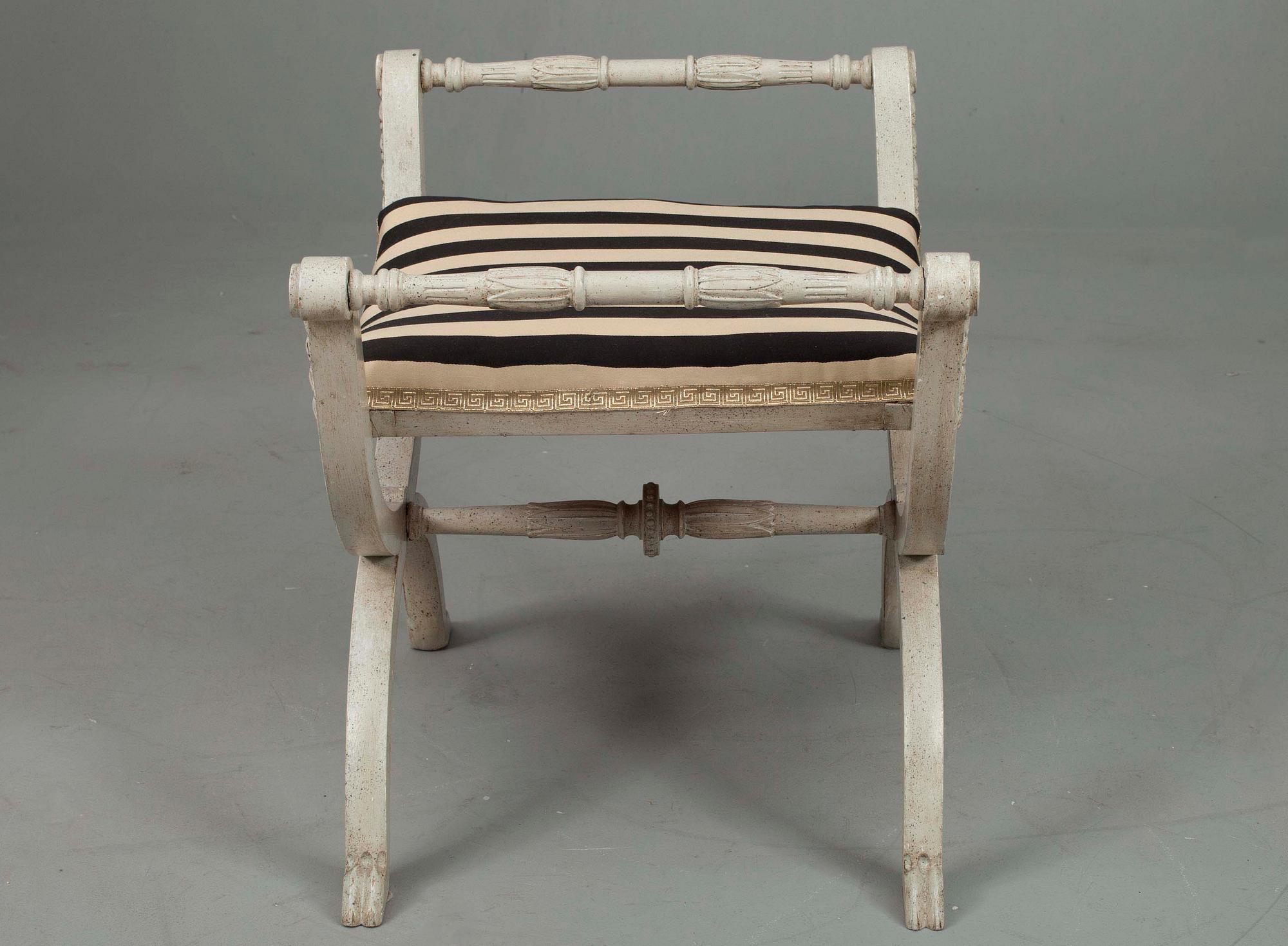 EMPIRE, TABURETTI, empire, 1800-luvun alku.