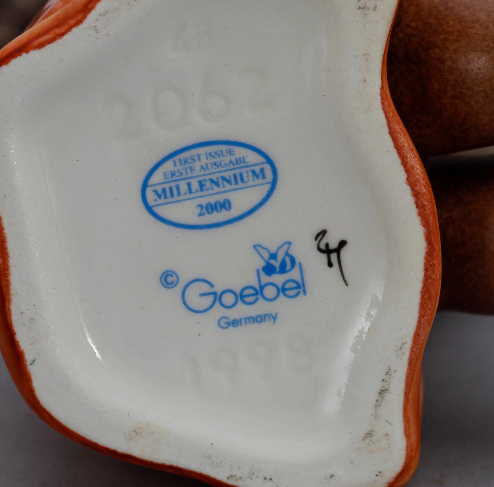 FIGURINER, 7 st, porslin, Hummel, Goebel.