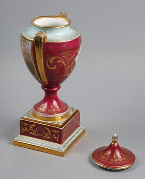 LOCKURNA, porslin, Wien, 1800-talets slut.