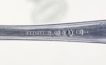 BESTICKSERVIS, 102 delar, C G Hallberg, 1912 resp 17. Totalvikt 4303 g.