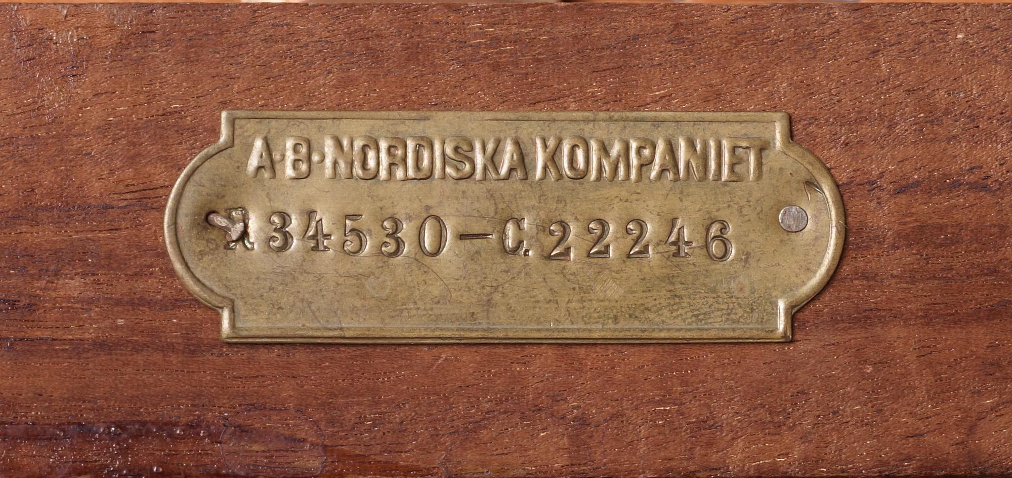 An Axel-Einar Hjorth birch chair 'Grand' by NK 1929.
