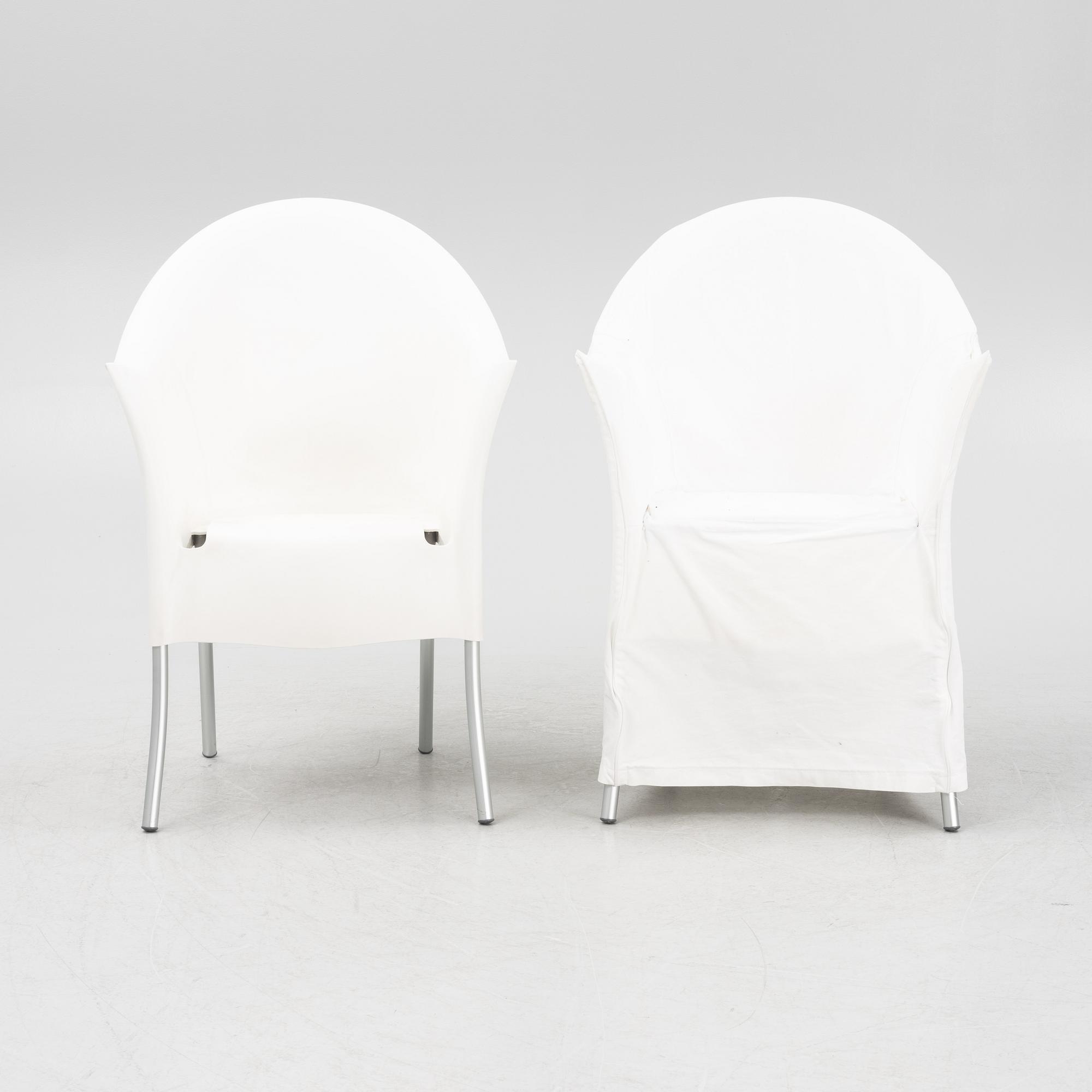 Philippe Starck, stolar, 6 st, "Lord Yo", Driade, omkring år 2000.