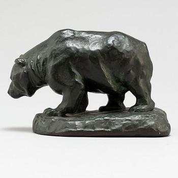 ARVID KNÖPPEL, Sculpture, bronze. Signed, foundry mark Otto Meyers Eftr. Fud.