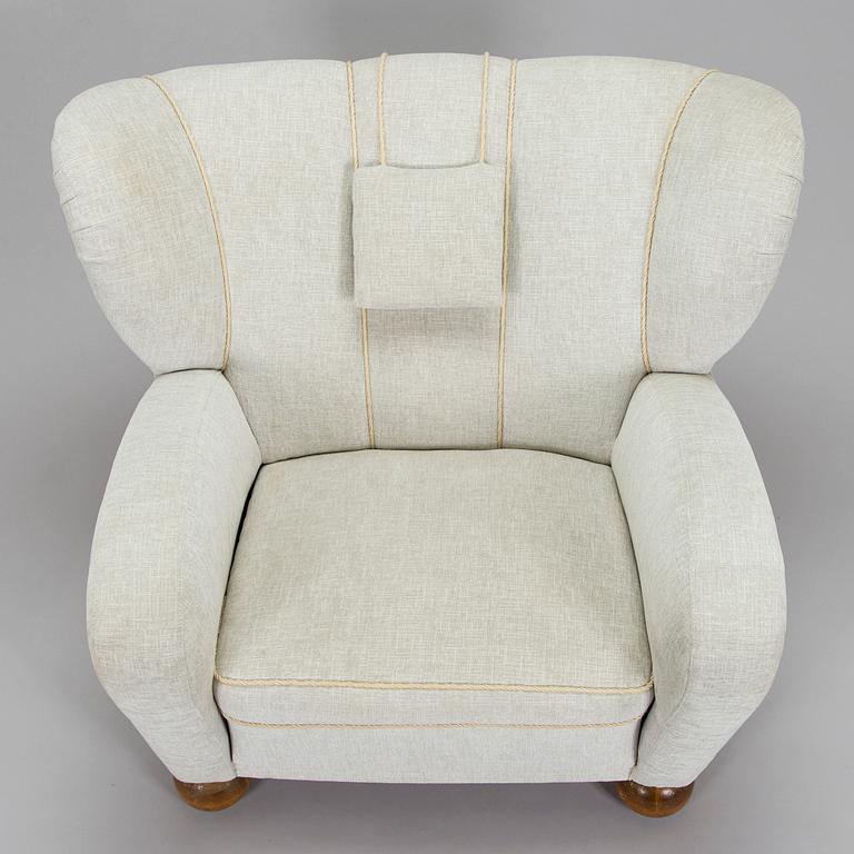 Märta Blomstedt, an 'Aulanko-model' armchair. Designed in 1939.