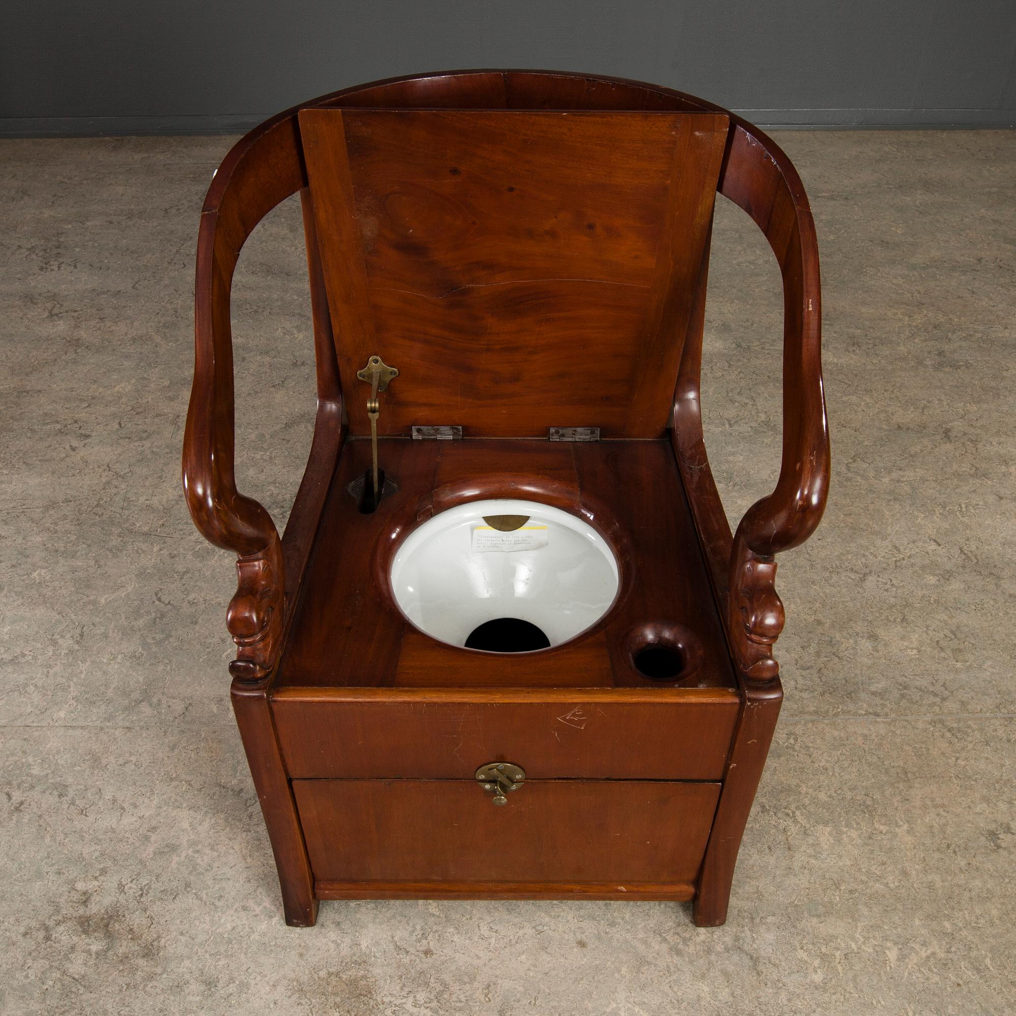 POTTSTOL, empire, 1800-talets första hälft.