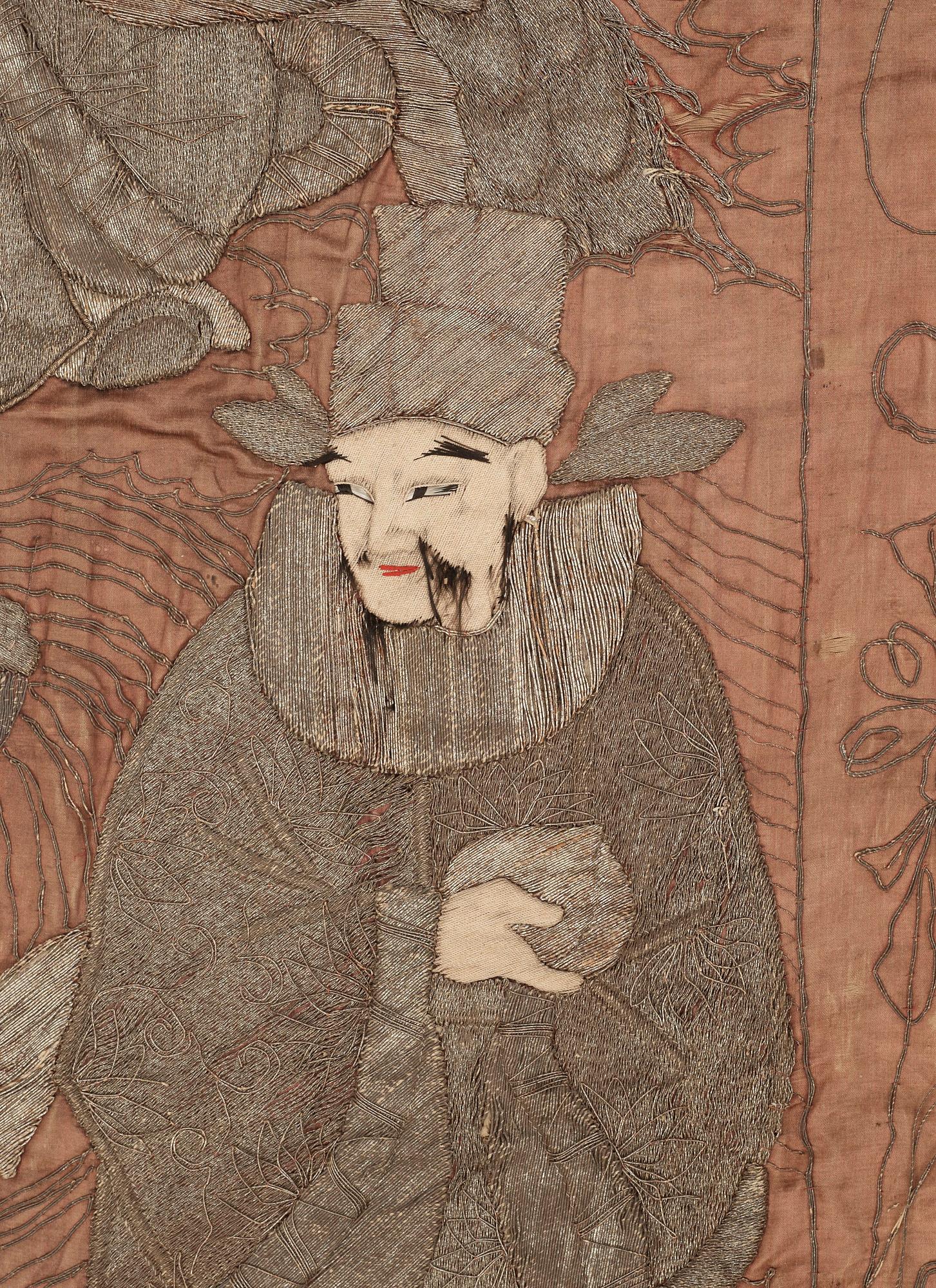 BRODERI, siden, Kina, tidigt 1900-tal.