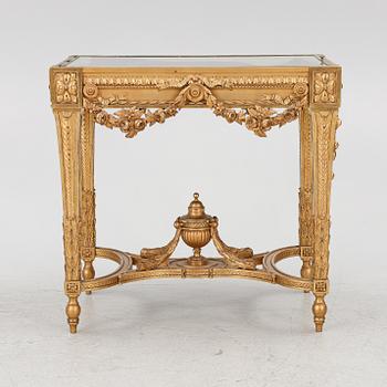 A Louis XVI style display table, 19th/20th century.