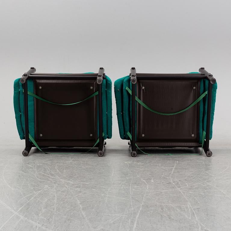 Sylve Stenqvist, a pair of 'Gille' armchairs, Artex Torgner, 1970's.