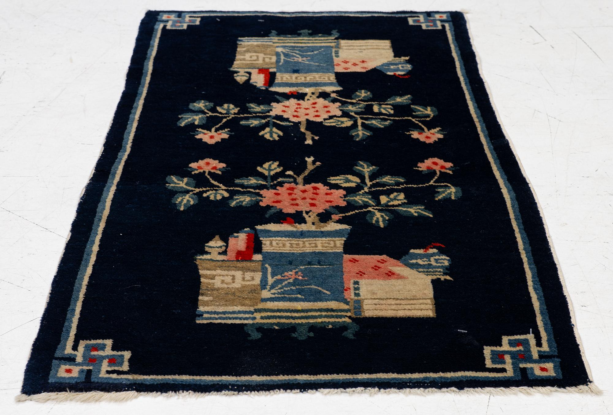 Rug, Baotou, rug, approx. 106 x 55 cm.