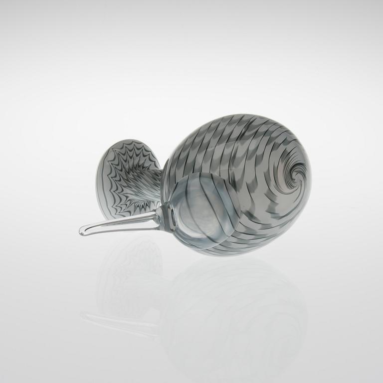 OIVA TOIKKA, LINTU, lasia, signeerattu ja numeroitu O. Toikka Nuutajärvi 362/5000.