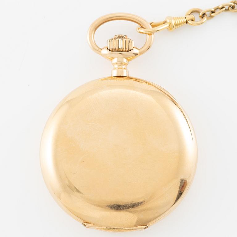 Pocket watch, hunter, 51 mm.