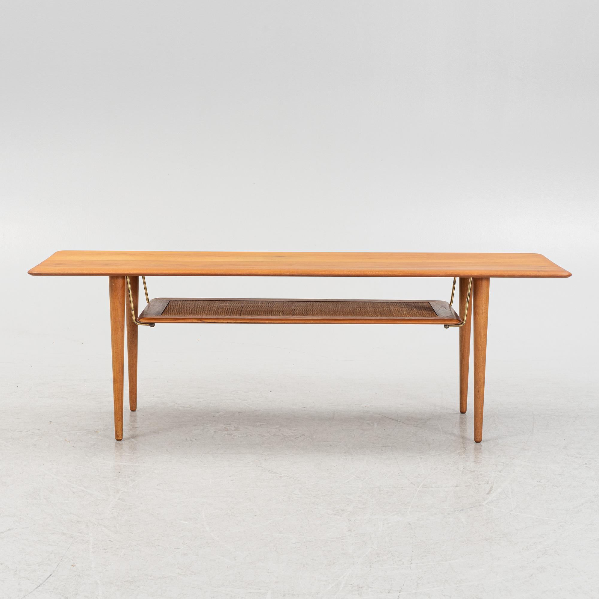 Peter Hvidt & Orla Molgaard Nielsen,a  coffee table, model FD 516, France & Søn, Denmark, 1950/60s.