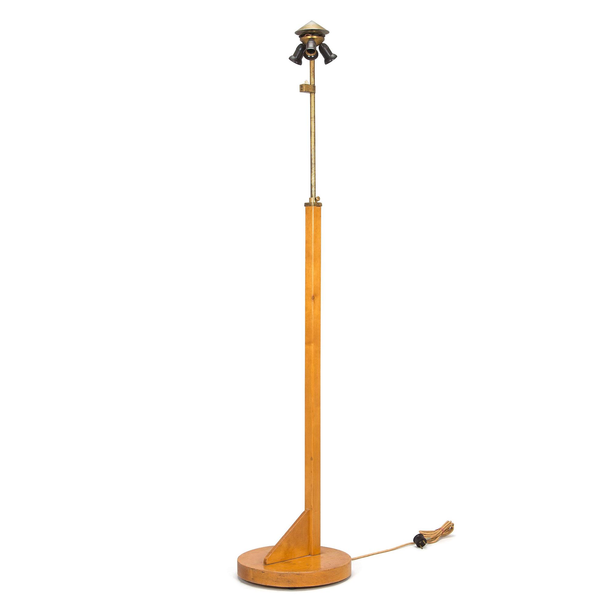 Aino Aalto, golvlampa, modell 806A tillverkare Oy Taito Ab. 1940-tal.