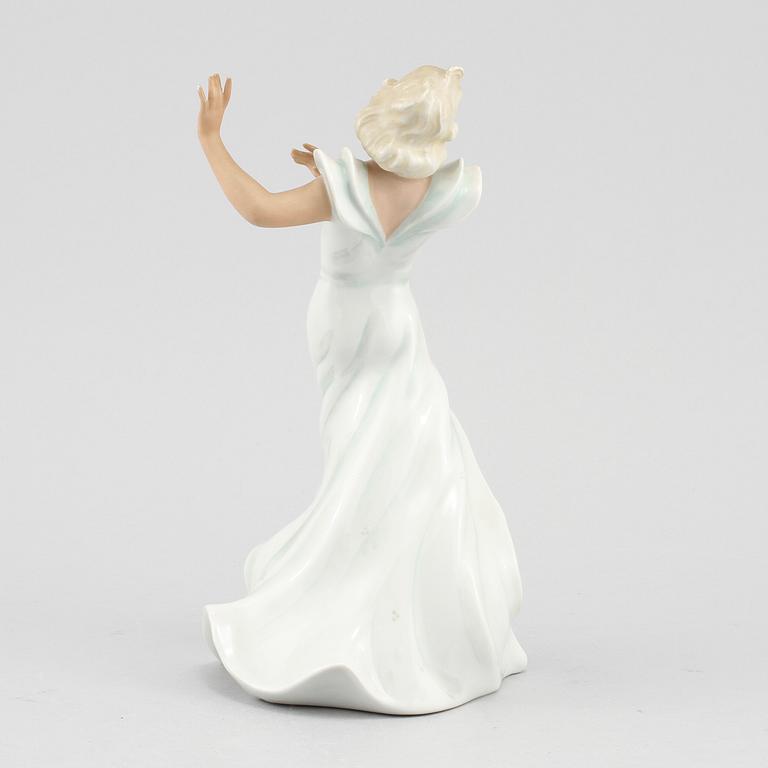 FIGURIN, porslin, Schaubach Kunst, Tyskland 1930-40-tal.