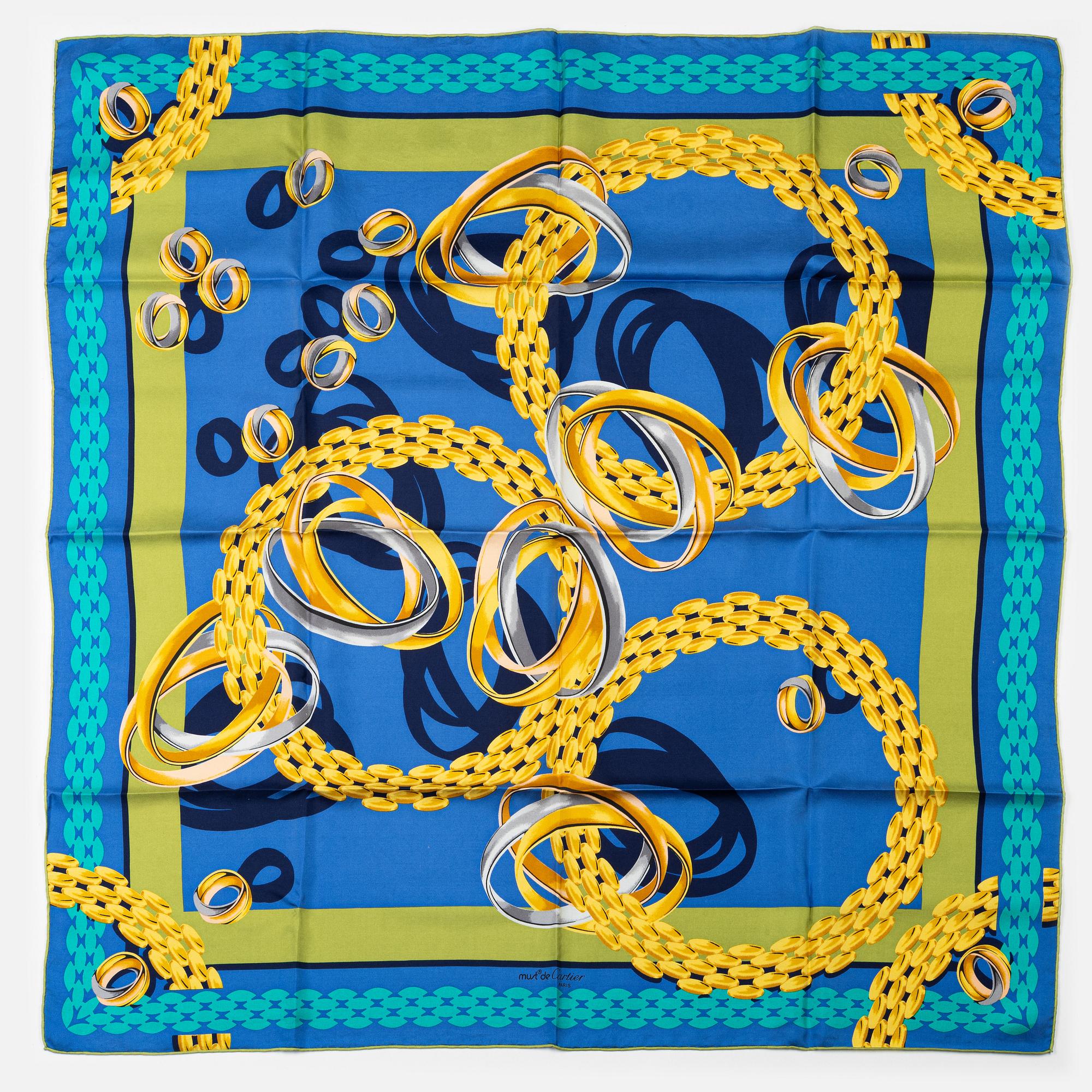 Cartier, scarves, 2 st.