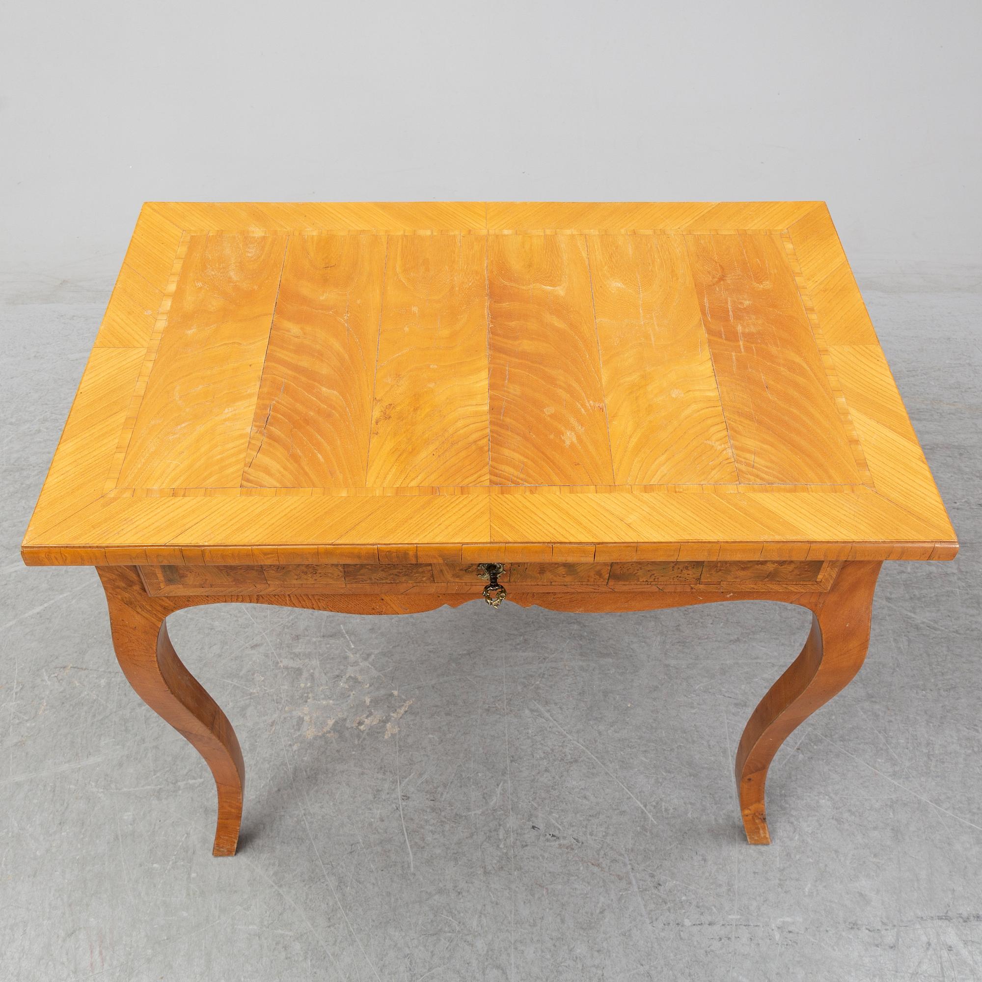 a mid 18th century rococo table.