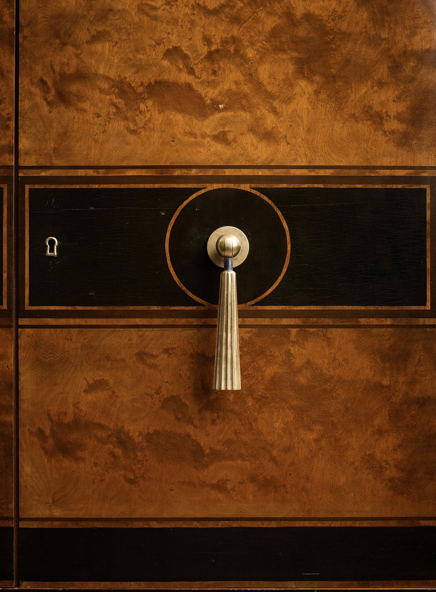 Otto Schulz, a pair of Swedish Grace cabinets for Boet, Gothenburg 1930's.