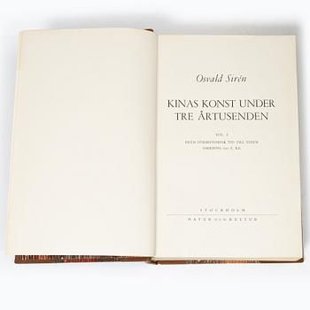Osvald Sirén, "Kinas Konst under tre årtusenden", vol I-II, Stockholm 1942 och 1943.