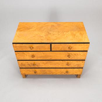 A 1930s chest of drawers.