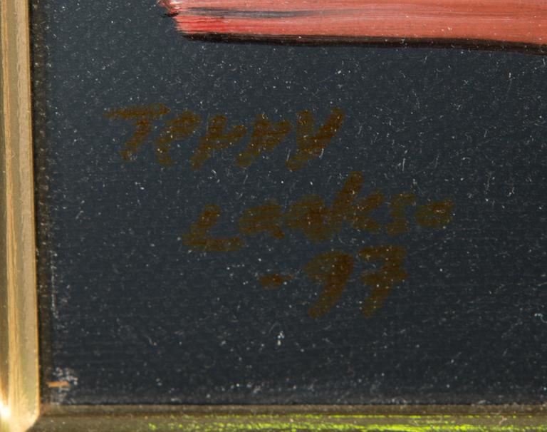 Terry Laakso, olja på duk, signerad och daterad -97.