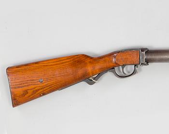 An Oscar Will "Bugelspanner" air rifle, ca 1915.