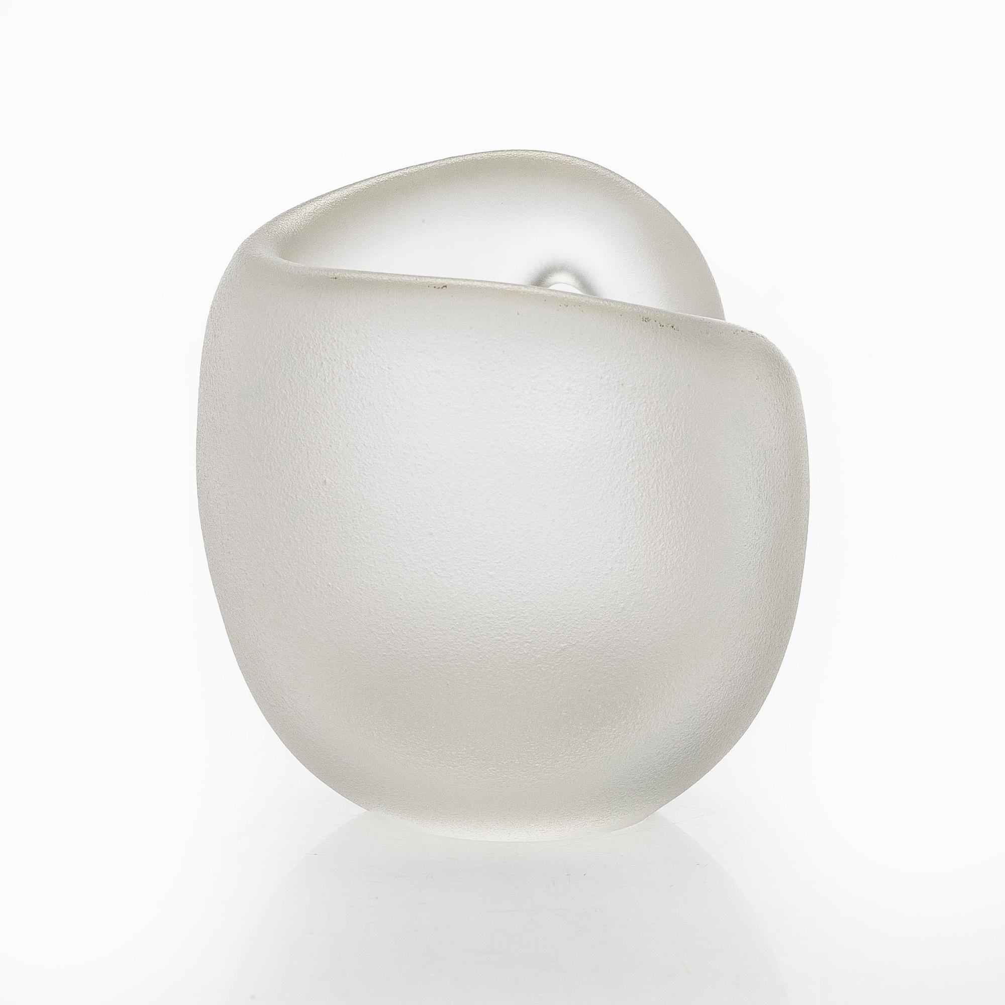 Timo Sarpaneva, sculpture, glass, 'Hiidenkirnu', Iittala.