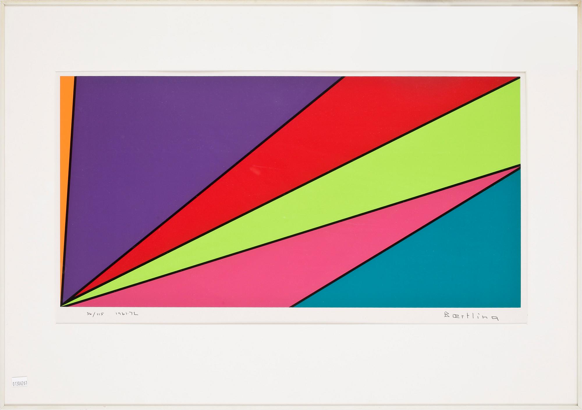 OLLE BAERTLING, färglitografi, signerad o numrerad 36/115.