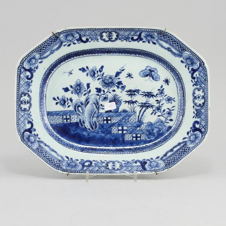 STEKFAT, porslin, Kina, 1700-tal.