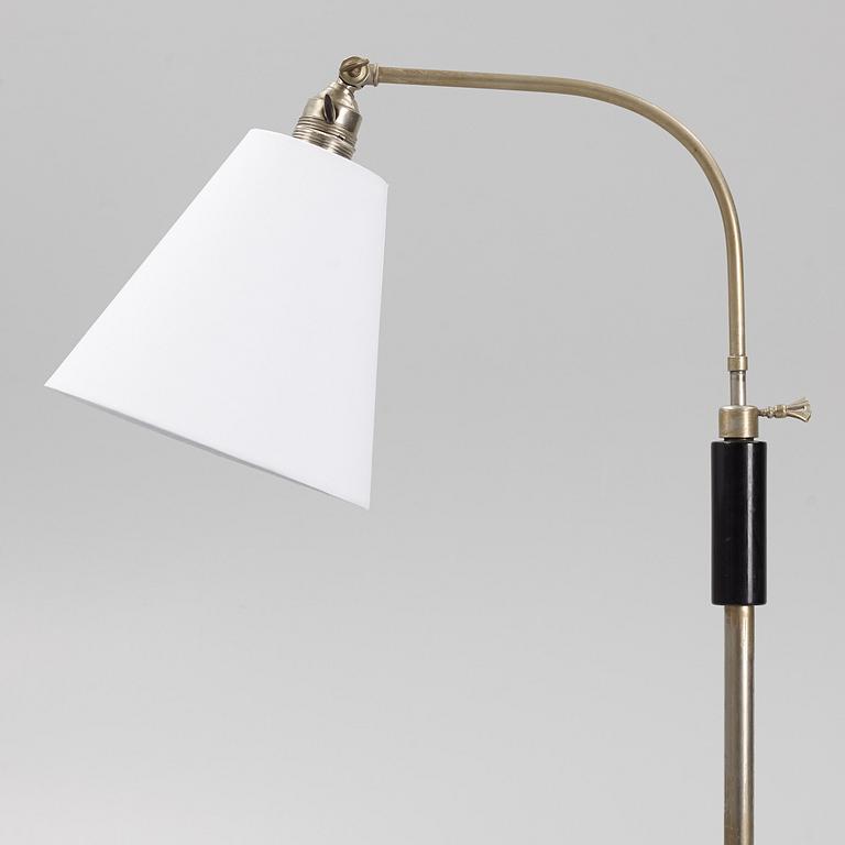 Erik Tidstrand, golvlampa, modell "28604", Nordiska Kompaniet, 1930-tal.